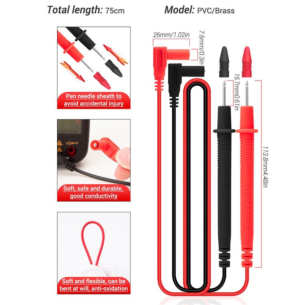 Solighter Digital Clamp Meter ANENG MT88A True RMS DC/AC Voltage Tester Alat Ukur Arus Listrik