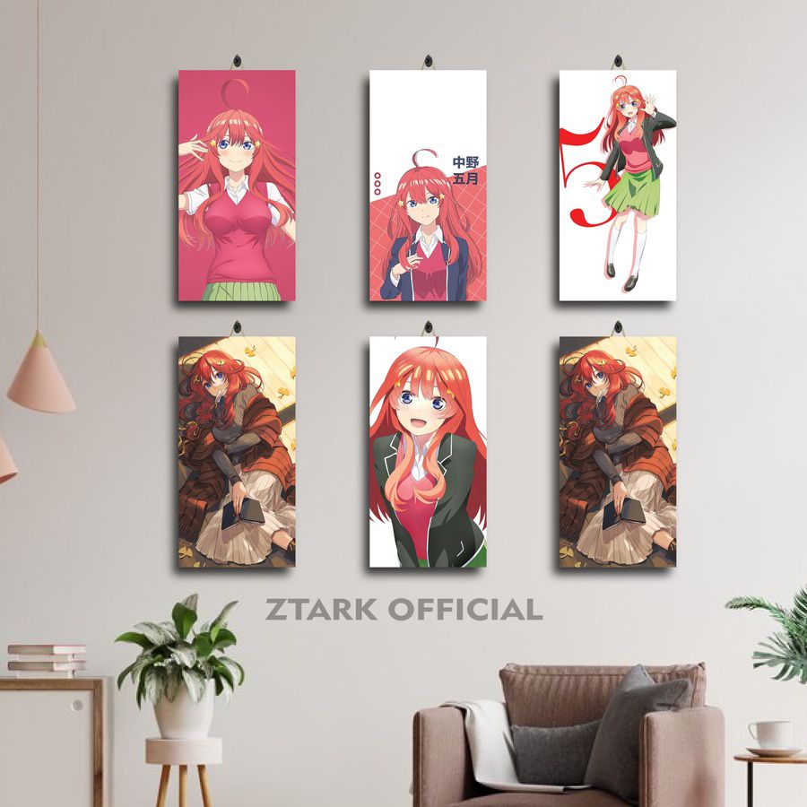 Jual Poster Dinding Seiyuu Itsuki Nakano Gotoubun X Z Eg Ebpyf Poster Kayu Anime Foto