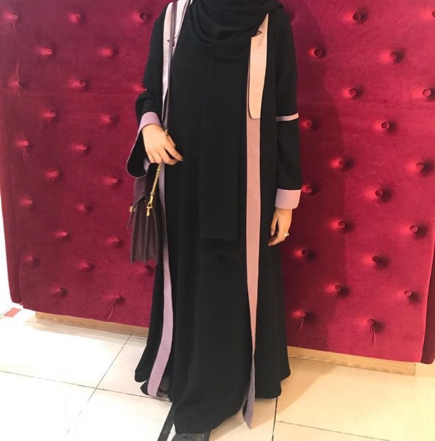 Abaya double depan l