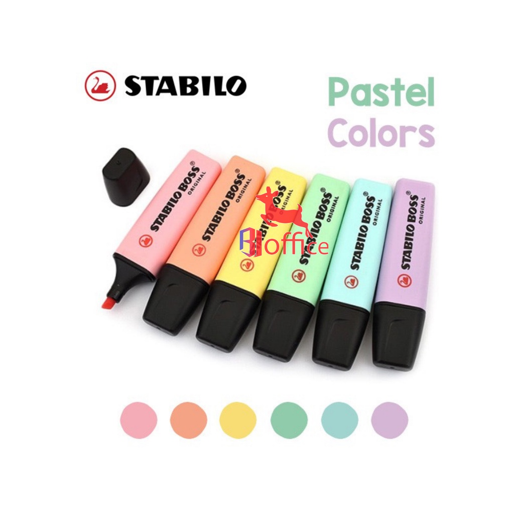 

STABILO Boss Highlighter - Pastel Color