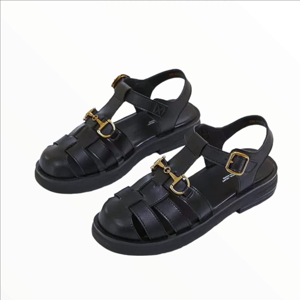 fakhrieshop- SEPATU DOCMART SANDAL WANITA STYLE JAPAN PREMIUM DM 0233