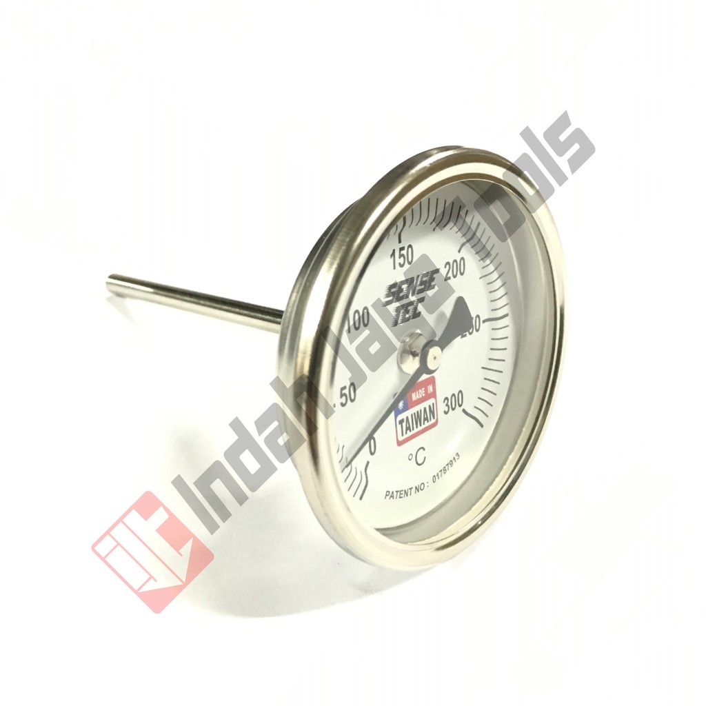 Termometer Payung Sense TAIWAN 300 C utk Oven Gas Thermometer Bimetal