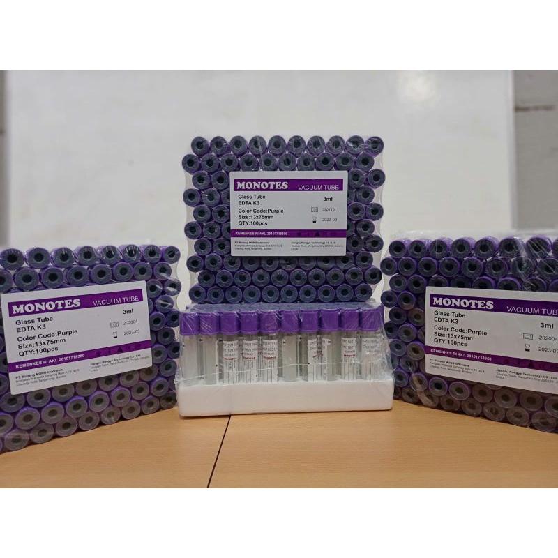 Tabung EDTA 3 ml