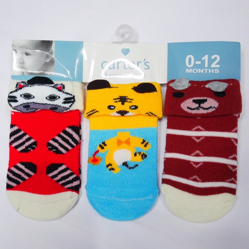 kaos kaki baby umur 0-12 bulan