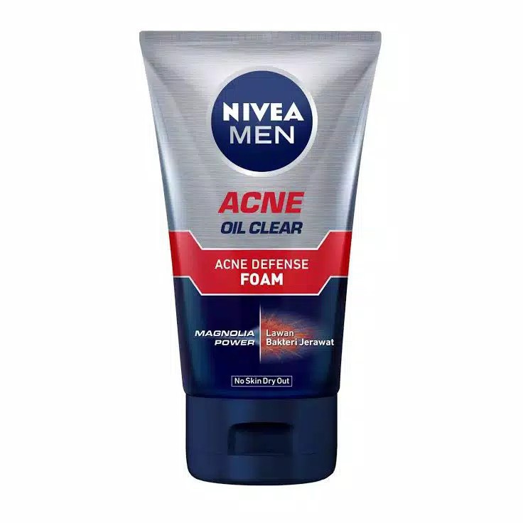 Nivea Men Acne Defense Foam 50ml/100ml (100% Original)