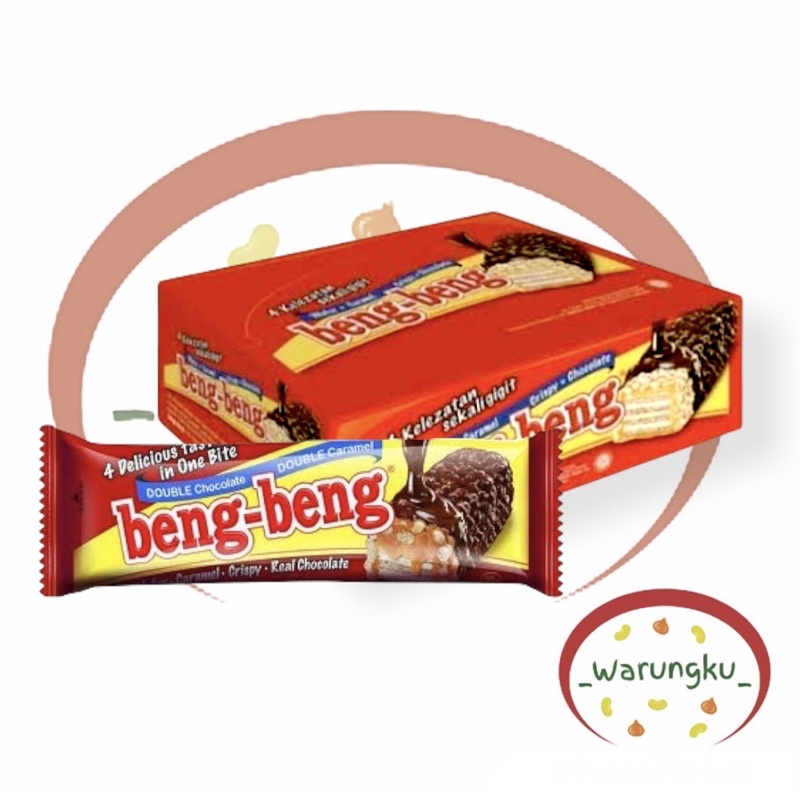 

BENGBENG 1pcs Wafer Coklat 25gr BENG-BENG