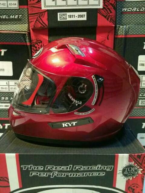 [COD] KYT K2 RIDER K2R SOLID Double VISOR HITAM DOFF / GLOSSY ORIGINAL KYT