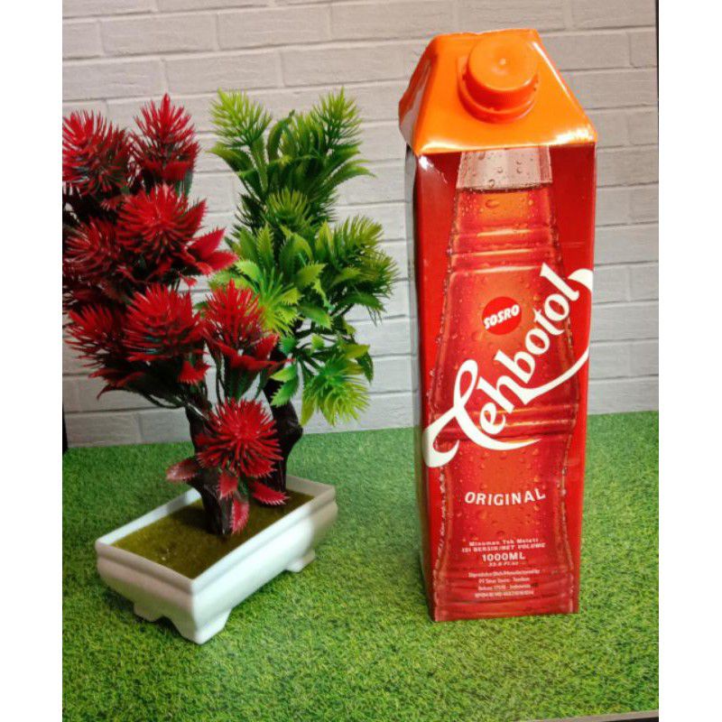 

Teh Botol Sosro 1 Liter (Family Pack) / Sosro 1 Liter
