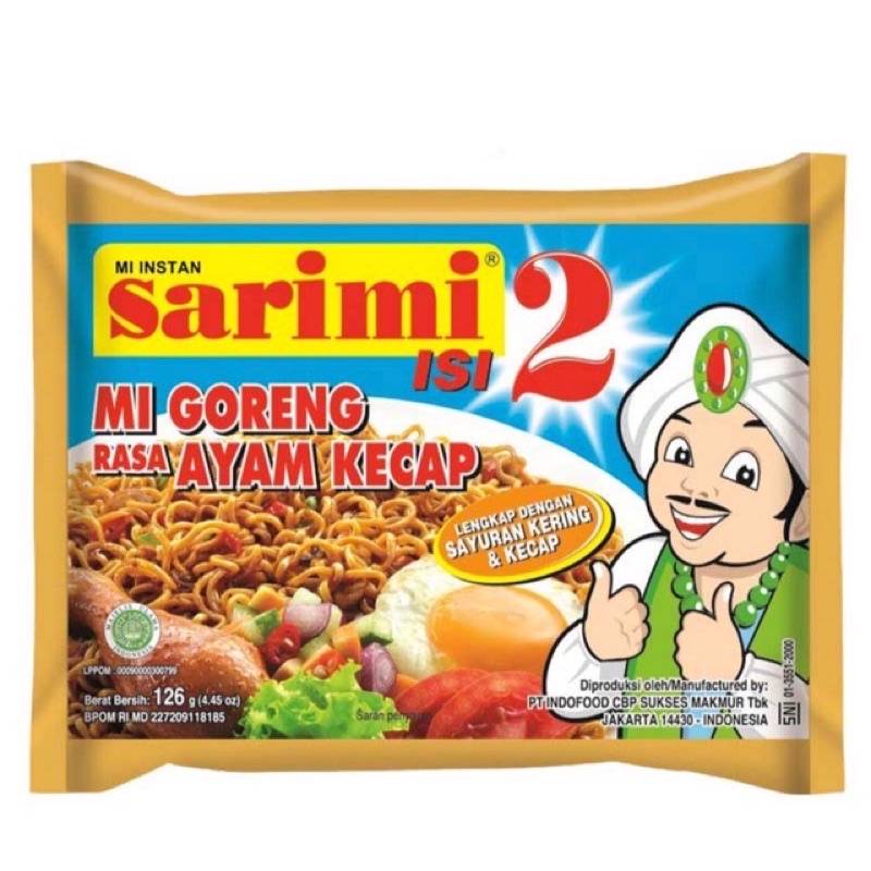 

Sarimi 2 rasa ayam kecap