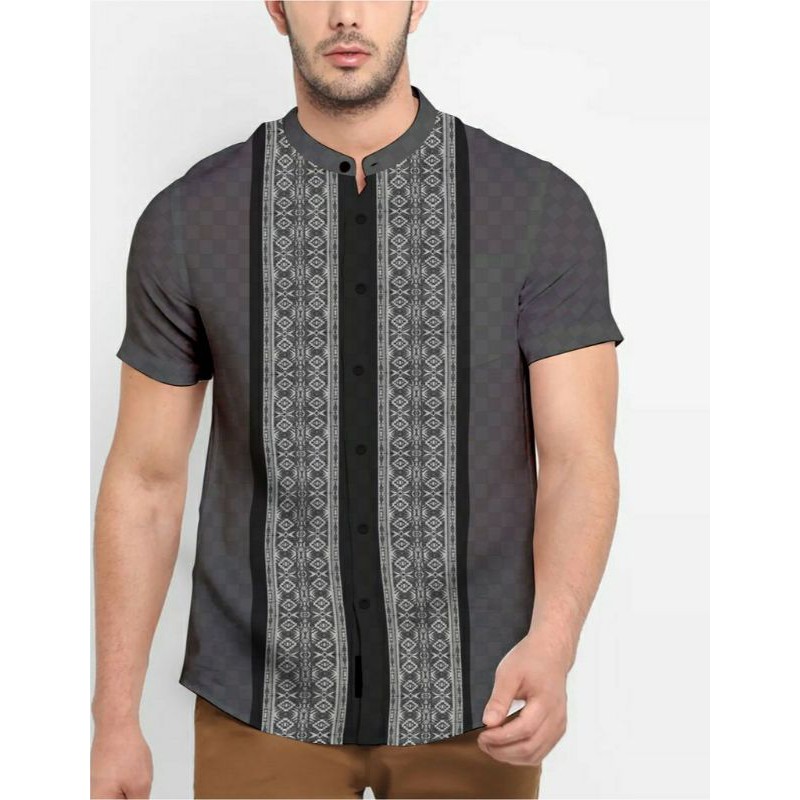 baju koko lengan pendek-sizeM