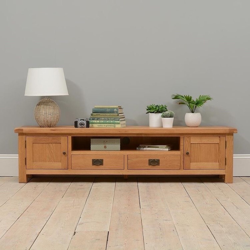 Bufet Tv Jati / Bufet Modern Jati