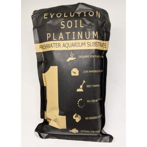 TERMURAH !!! EVOLUTION SOIL PLATINUM 1 LTR NUTRISI AQUASCAPE AQUARIUM