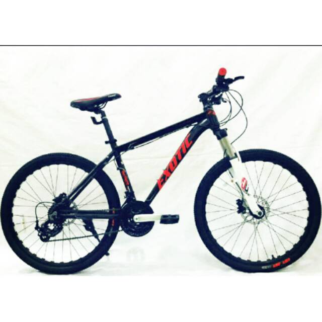SEPEDA MTB EXOTIC 2656 XCR 5.0 HIDROLIC BRAKE AND LOCK OUT SUSPENSION SEPEDA GUNUNG 26"