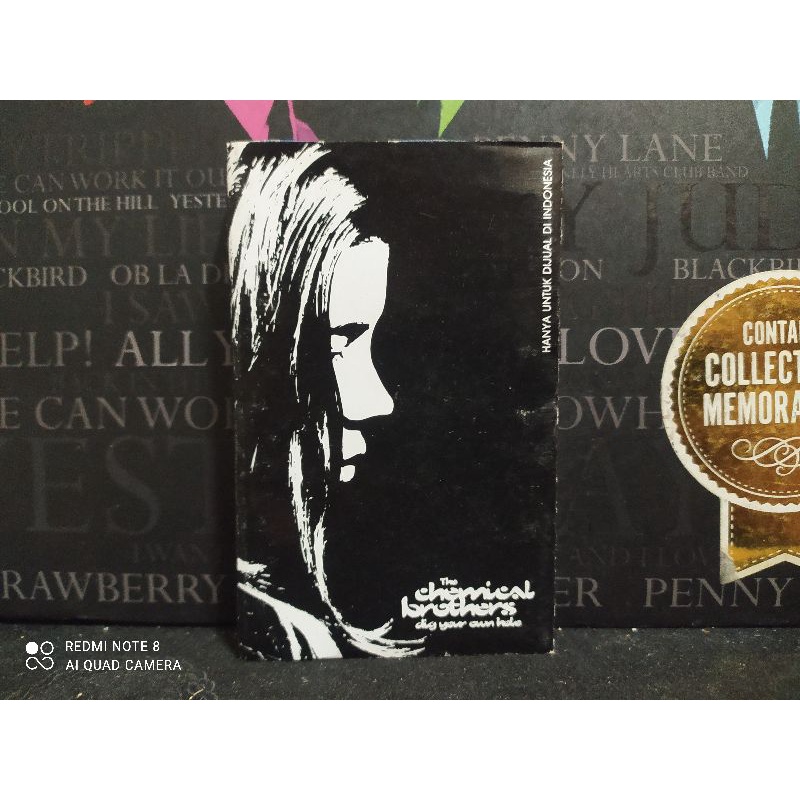 Kaset Pita : THE CHEMICAL BROTHERS - DIG YOUR OWN HOLE.