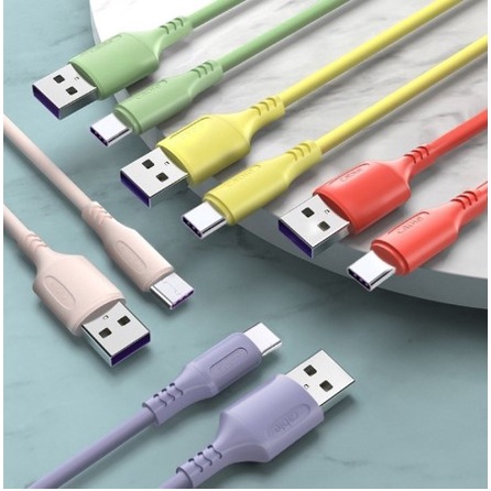 MACARON Data Cable / Kabel Data Macaron V8 Micro USB Fast Charging