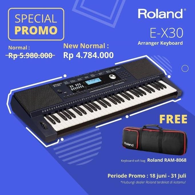 Promo Roland Ex 30 - Ex30 - Ex-30 Arranger Keyboard