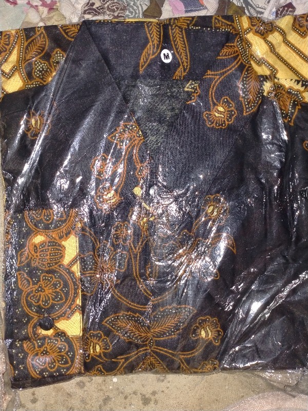 Nayaka Batik-batik Couple Danilla Brukat Tille Bunga Pagar Slendang