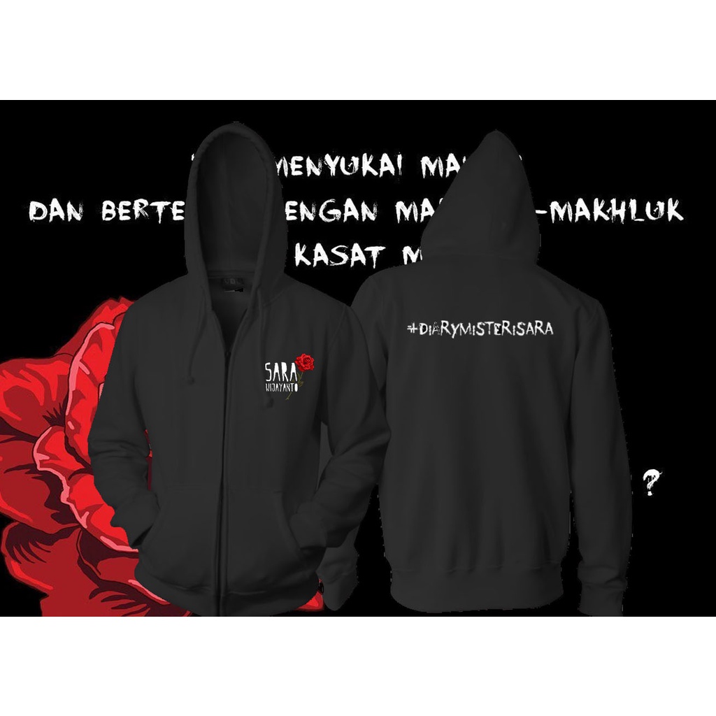 Jaket Zipper DMS Sara Wijayanto DIARY MISTERISARA Dewasa