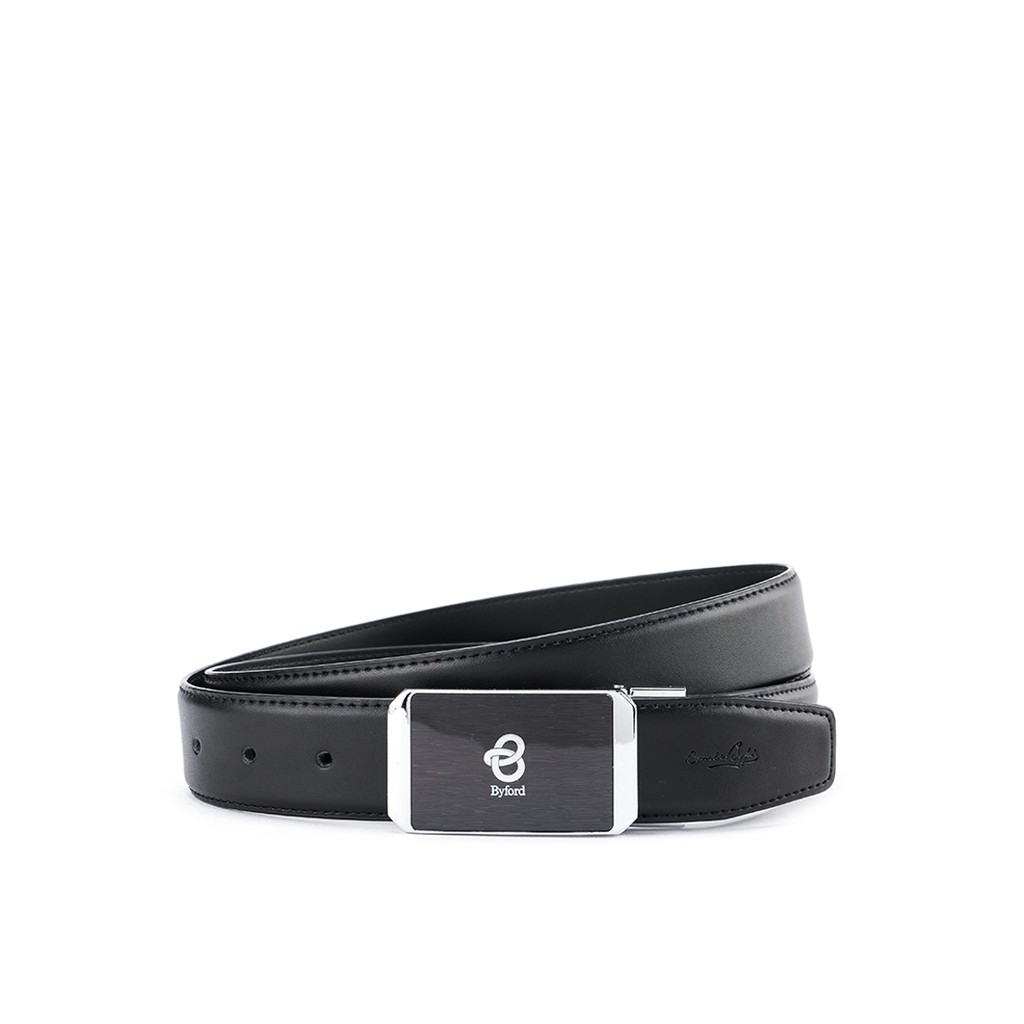 Byford Ikat Pinggang Pria Kulit Leather Tali Pinggang Formal Men Belt Type P 2211705804SBL