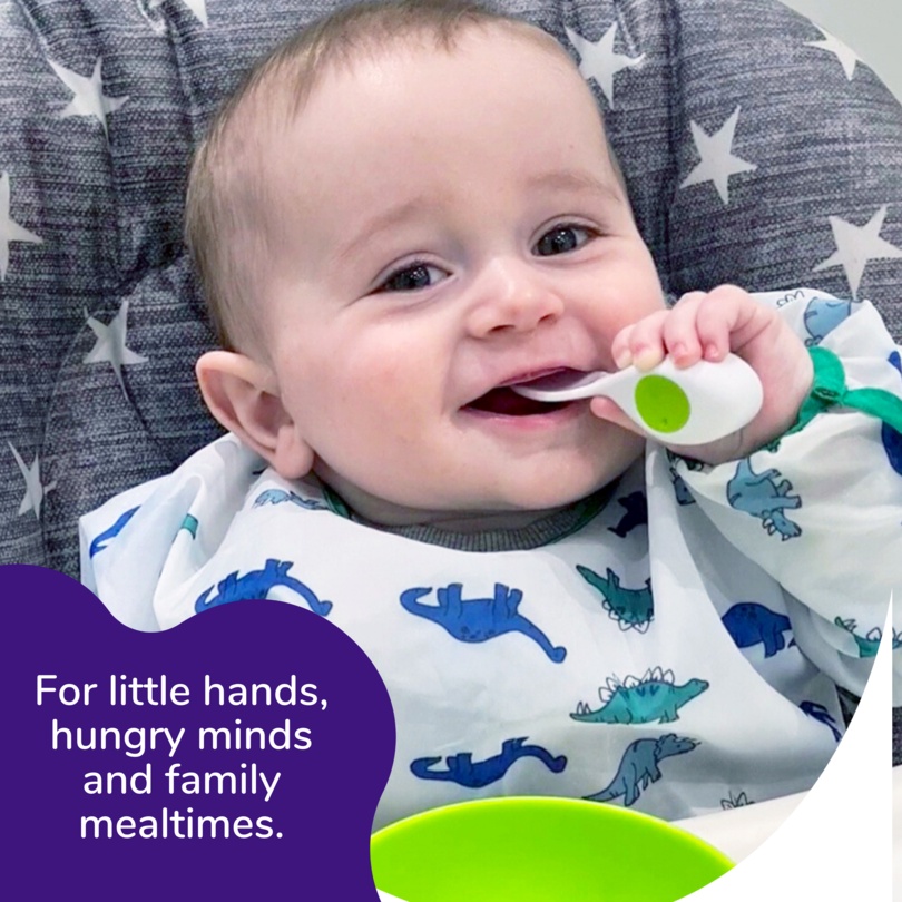 Doddl Baby Cutlery Set &amp; Case - Spoon Fork Babies Bayi Peralatan Makan Sendok Garpu Anak Dengan Kotak Pouch Training Plastic MPASI Ergonomic BLW