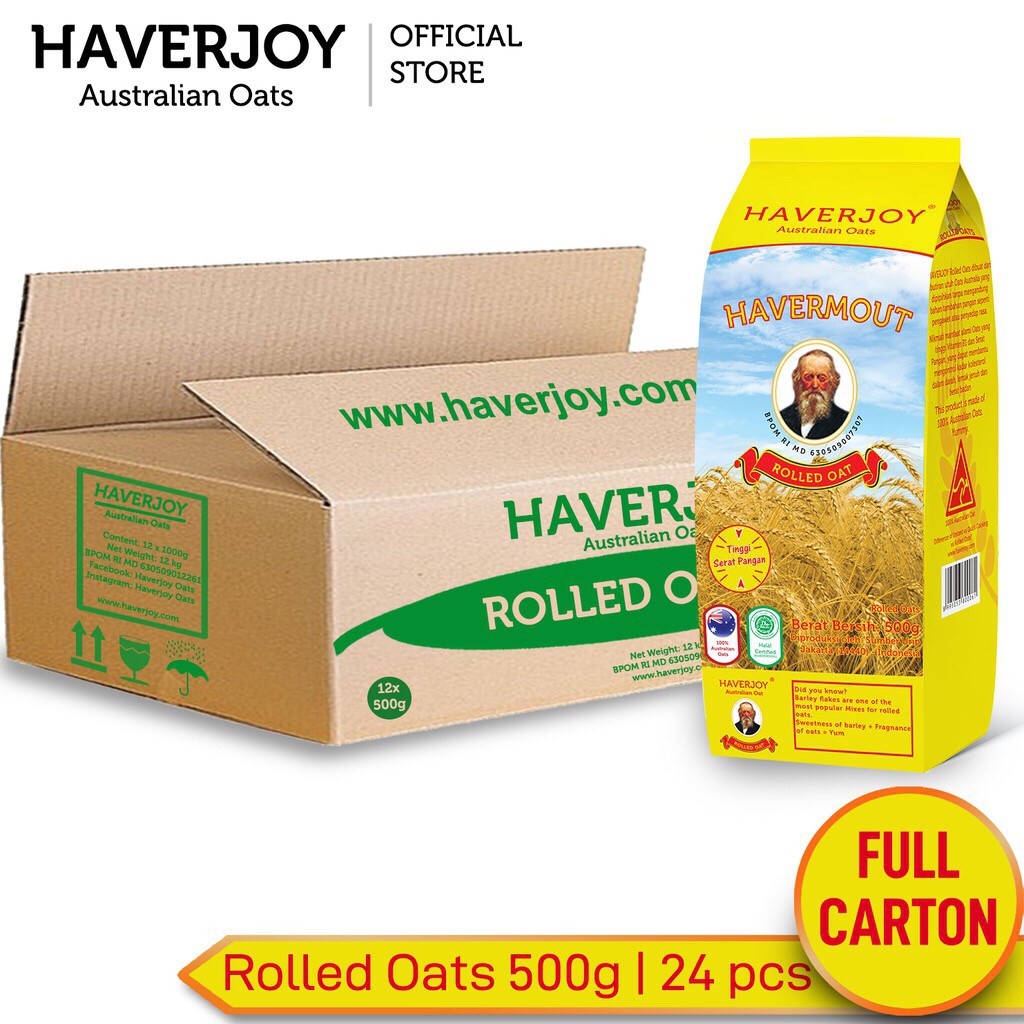 Haverjoy Rolled Oats 500g