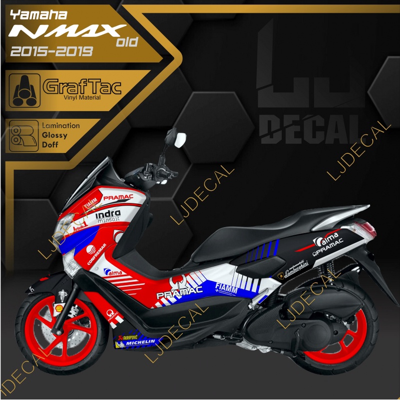 Decal Nmax Old dan New GP PRAMAC
