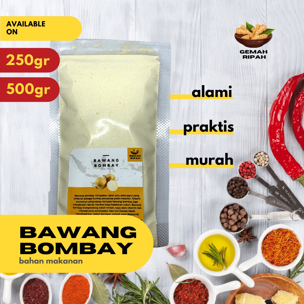 

Bawang Bombay Bubuk 250gram 500gram 1kg Onion Powder Premium Bawang Bombay Bubuk Bawang Bombai Garlic Powder Bawang Putih Bubuk Murni Alami Bawang Bubuk Bawang Bombay 1kg Bumbu Dapur Bumbu Masak Bumbu Masakan Bumbu Tabur Garlic Powder