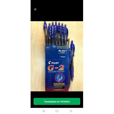 

pulpen G-2 pilot