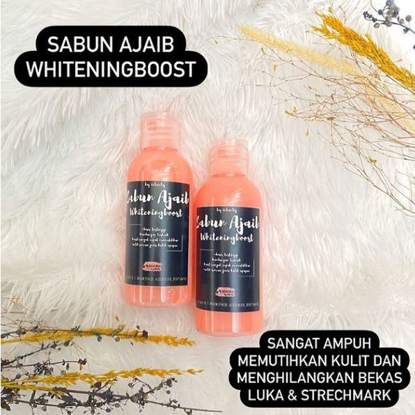 (BUY 1 GET 1 FREE) SABUN AJAIB WHITENING BOOSTER - SABUN PEMUTIH BADAN