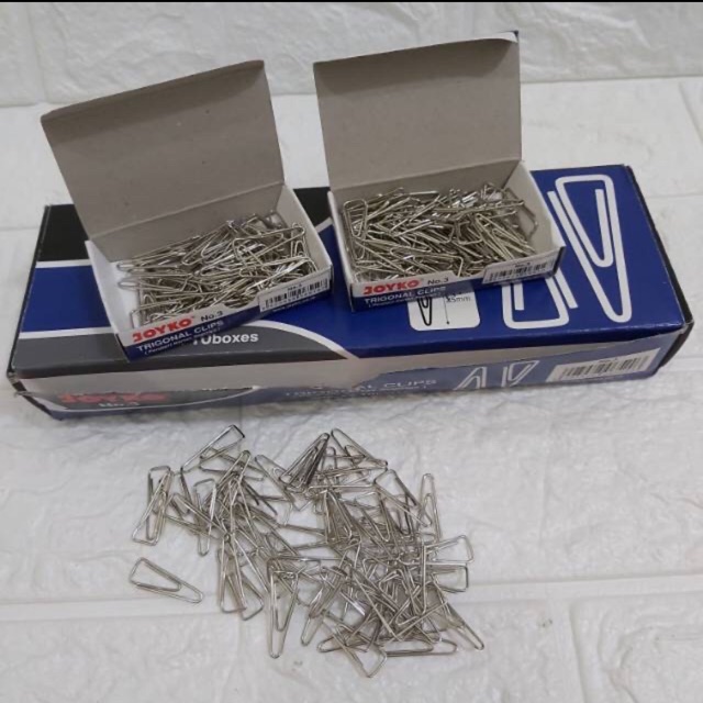 

Trigonal clips/ penjepit kertas joyko no.3