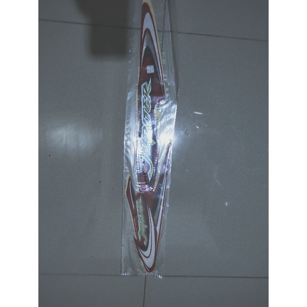 striping stiker Jupiter 2002 merah