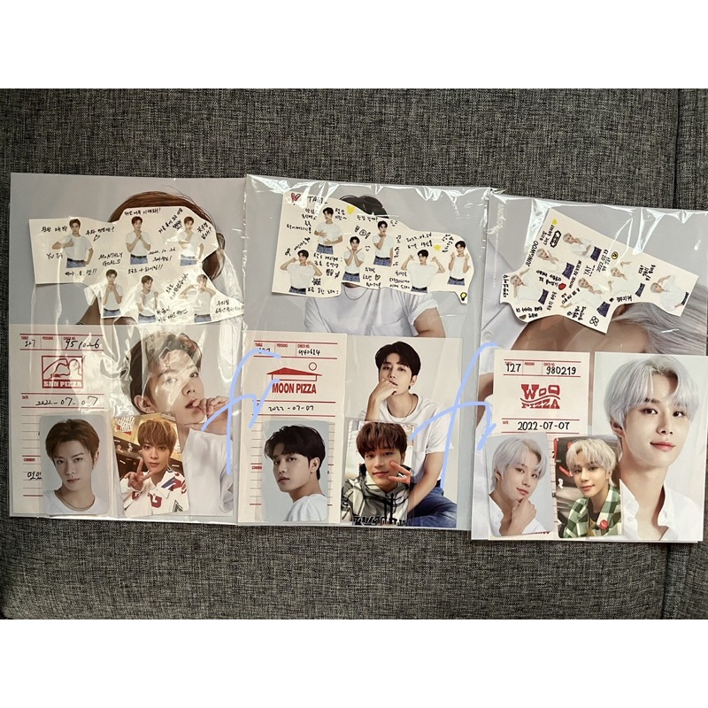 JUNGWOO TAEIL YUTA SET SG22 KTOWN 11st GROUP SET MINI BROCHURE HARD COVER DIARY NCT 127 DREAM