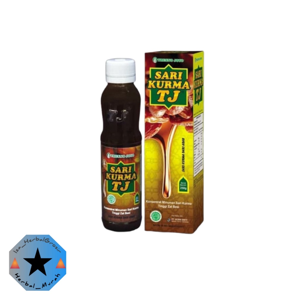 Sari Kurma TJ 250g 100% Kurma Asli ORIGINAL