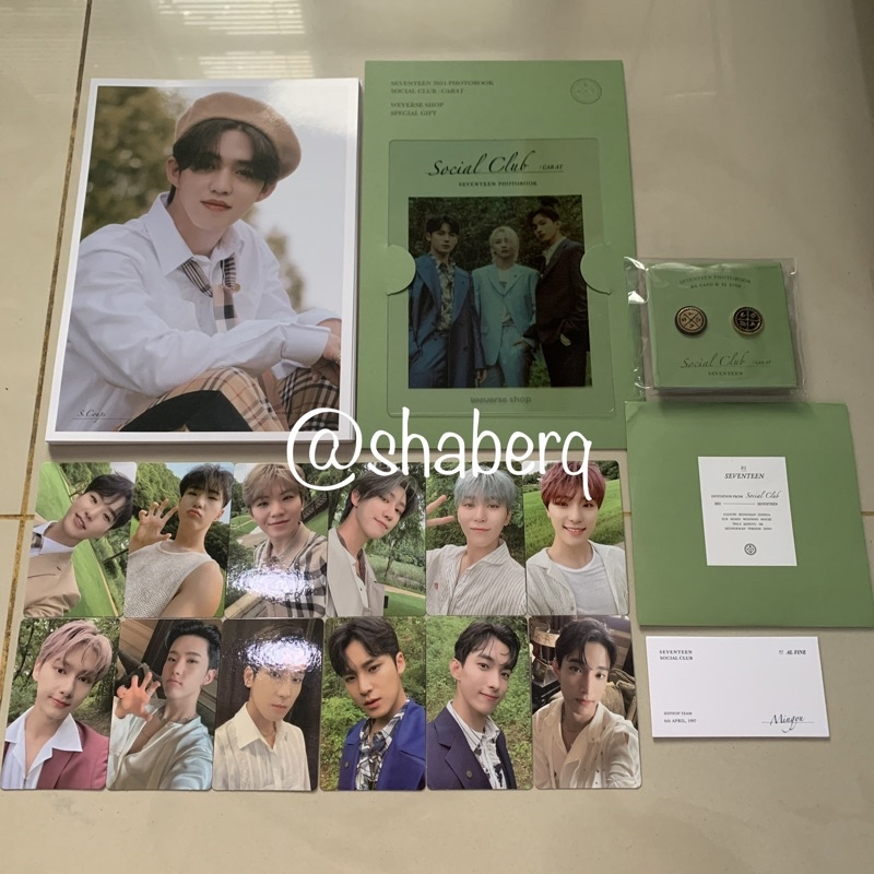 [Sharing] Seventeen Photobook Social Club : Carat (Da Capo & Al Fine Ver.)