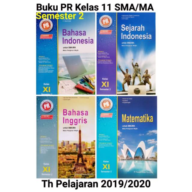 Buku Pr Kelas 11 Sma Ma Mapel Wajib Semester 2 Th Pelajaran 2019