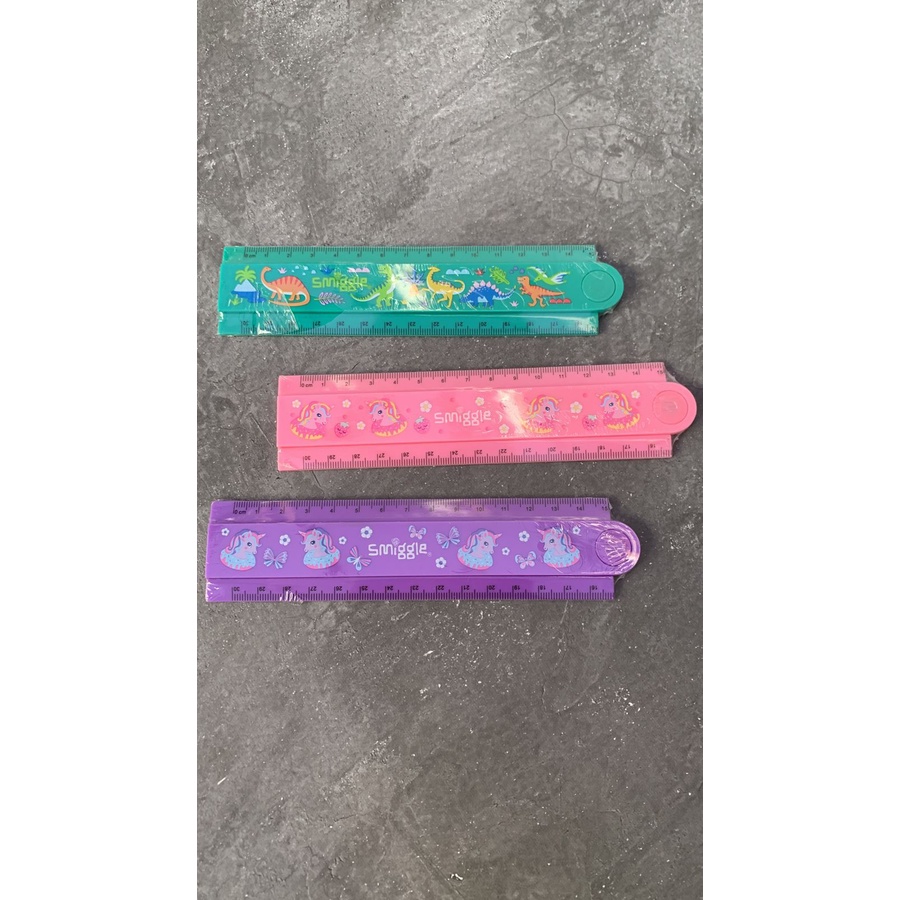 

SMIGGLE RULLER FOLDUP/PENGGARIS SMIGGLE