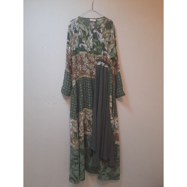 Preloved Gladia Dress Brown original Ria Miranda