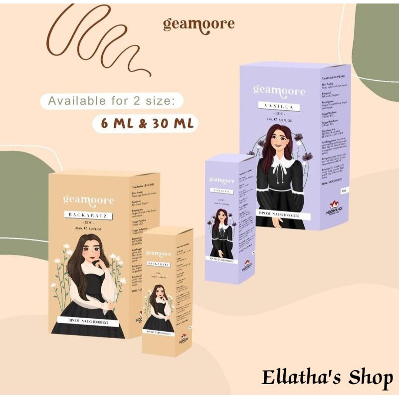 PARFUM GEAMOORE 6ML DAN 30ML
