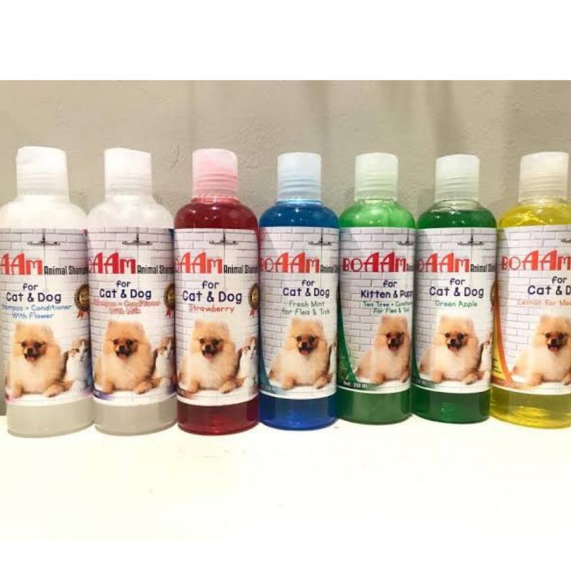 Shampoo Boaam untuk anjing dan kucing 250ml