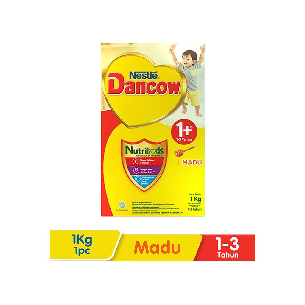 Dancow 1+ / 3+ / 5+ Madu Vanila Coklat [1000gr] 1kg