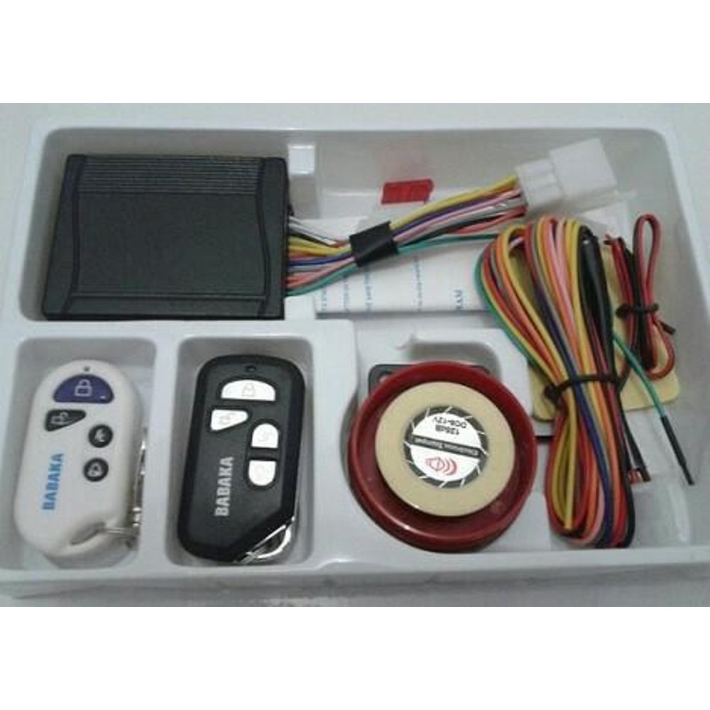 alarm motor anti maling sensor sentuh - remot bisa starter dari jarak jauh dan mencari motor