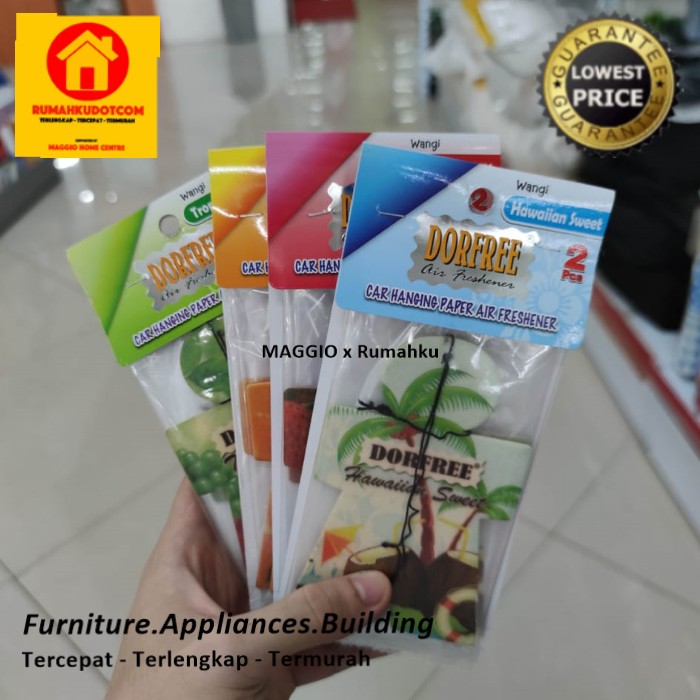 PEWANGI MOBIL MURAH || GANTUNGAN PEWANGI KERTAS || DORFREE