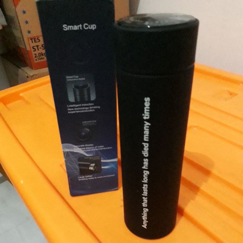 termos suhu smart cup led