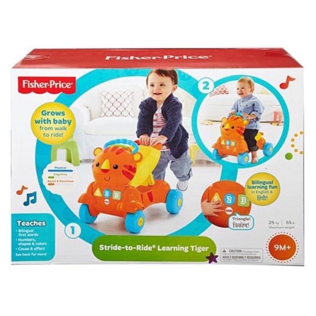 fisher price laugh and learn stride to ride learning walker