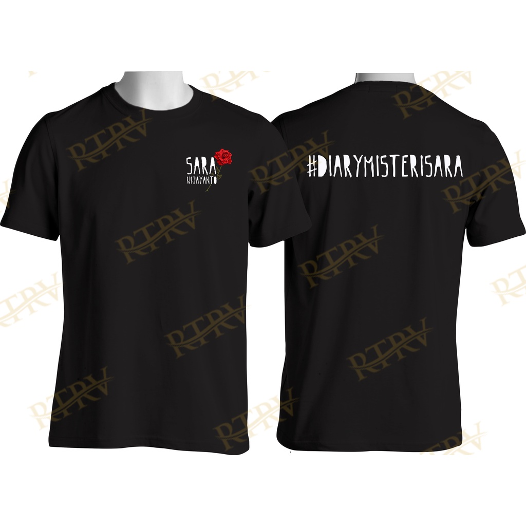 BAJU KAOS TSHIRT SARA WIJAYANTO #DIARYMISTERISARA