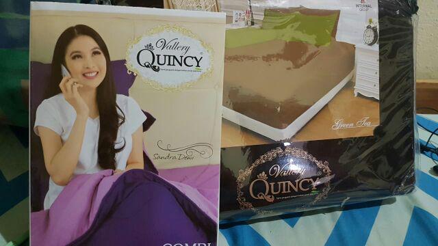 Ss Sprei Vallery Quincy 180 T-30 Mix Motif 180x200 Tinggi 30 King Size No 1 Part B Combinasi