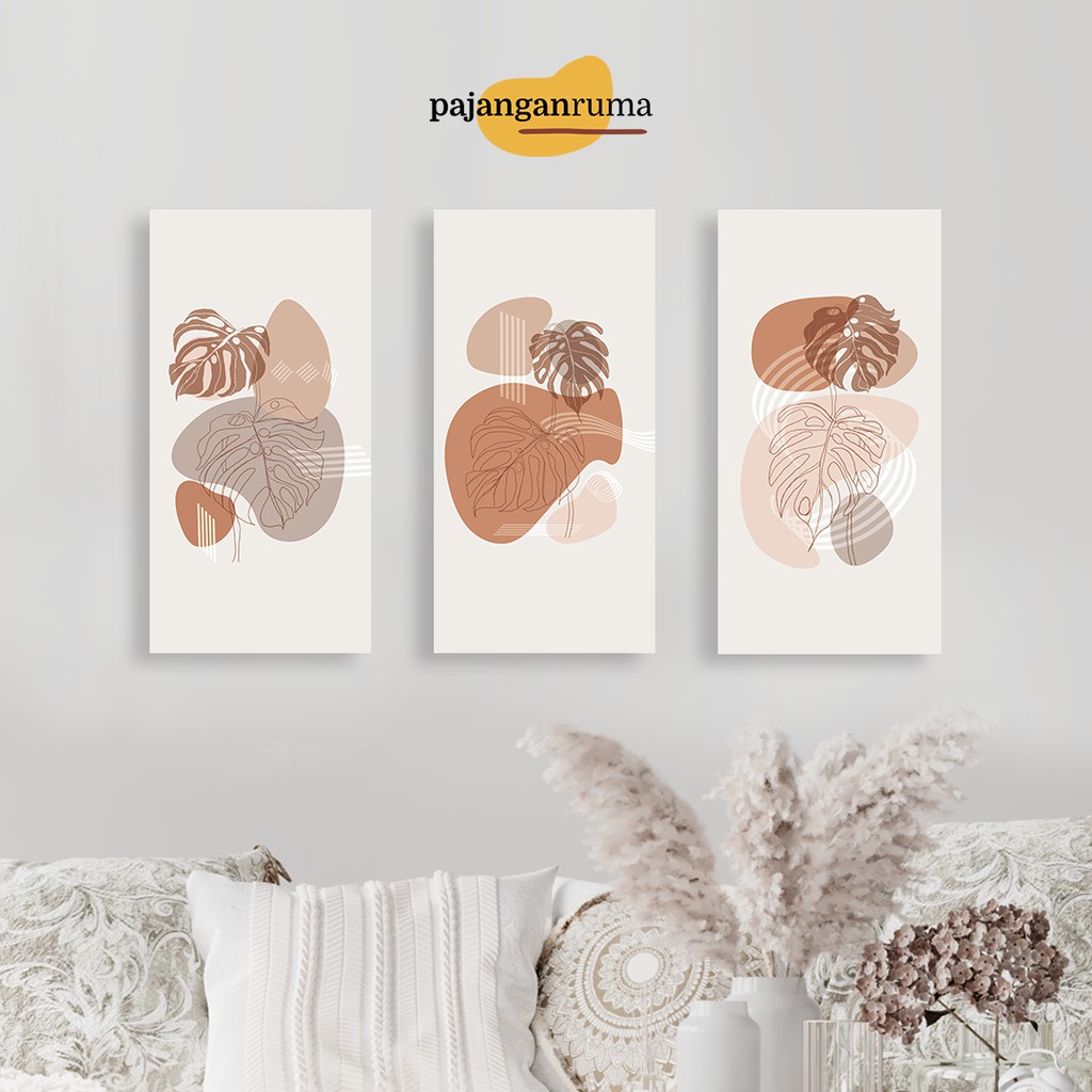 Pajangan Rumah Hiasan Dinding Minimalis Home Decor Art Aesthetic Abstrak