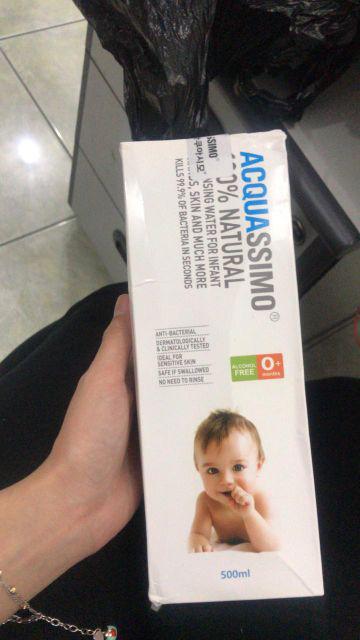 Acquassimo Water Sanitary Cairan Pembersih Aman 40ml 100ml 300ml 500ml