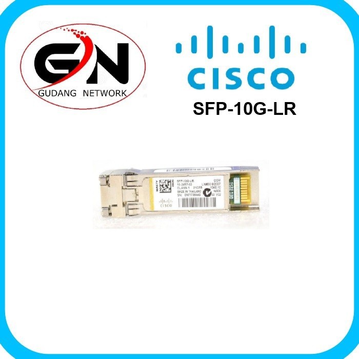 Cisco SFP-10G-LR 10GBASE-LR SFP Module Asli Cisco