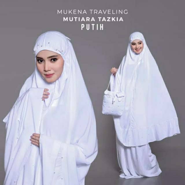 MUKENA BALI DEWASA MUTIARA TAZKIA | MUKENA KATUN RAYON POLOS | MUKENA TRAVELLING